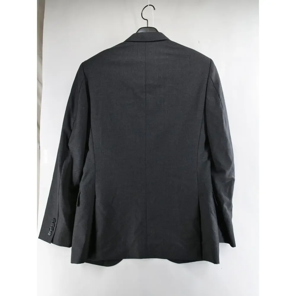 J Crew Ludlow Blazer Mens 36R Gray Wool Loro Piana Super 120s Italy